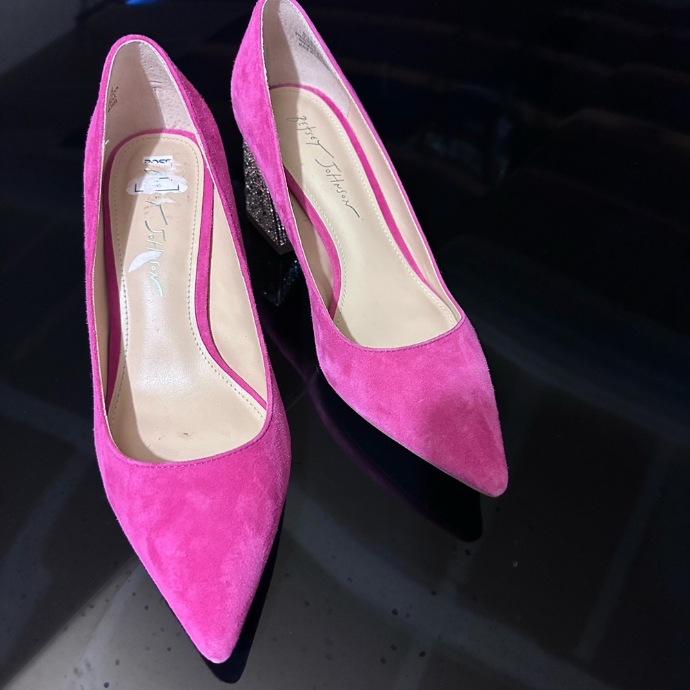 Pink heels